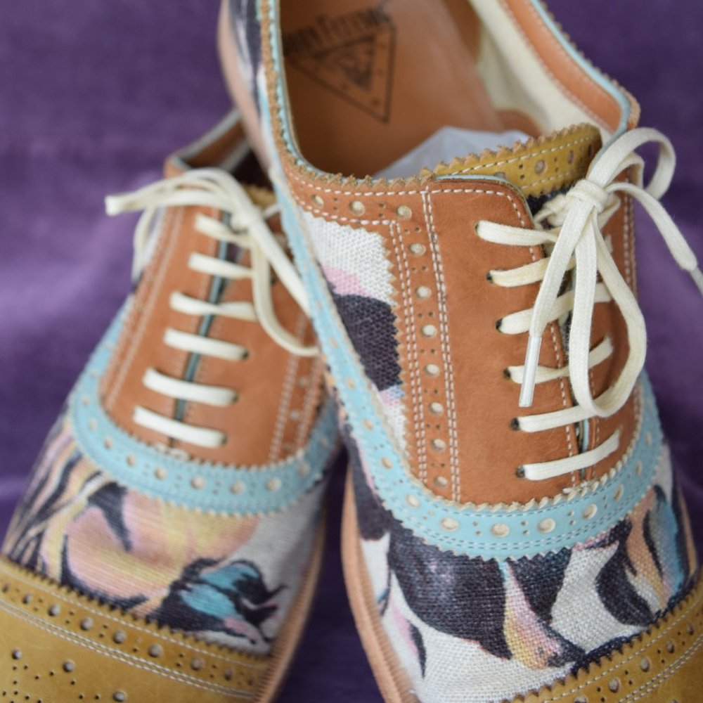John Fluevog The Gateway BRANDENBURG Wingtip shoe - Picture 6 of 11